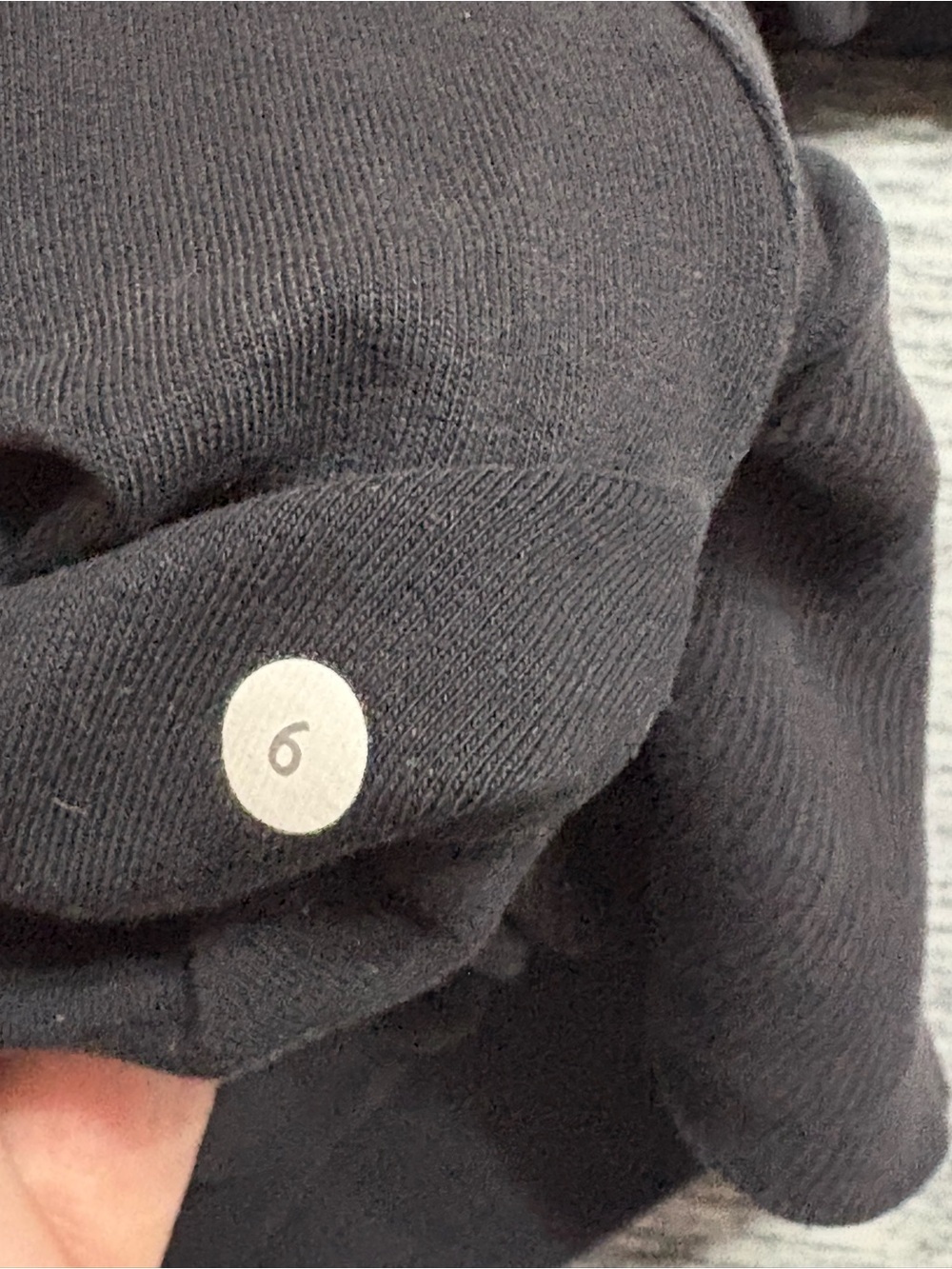 Lululemon Older Style Zip Up Hooded Jacket Long Length Size 6 - Picture 4 of 6